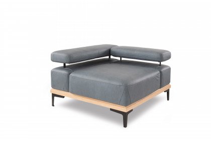 Tilia von ADA Mindful Living - modulares Ecksofa links blue-grey