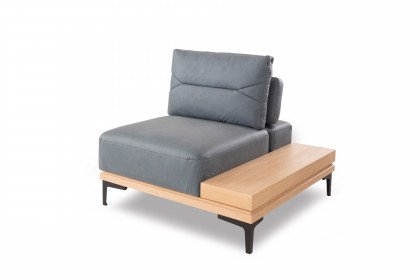 Tilia von ADA Mindful Living - modulares Ecksofa links blue-grey