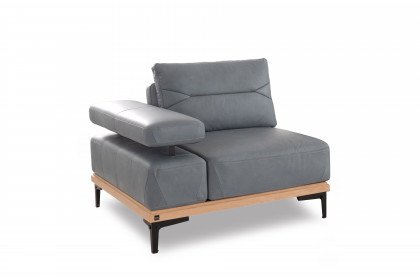 Tilia von ADA Mindful Living - modulares Ecksofa rechts blue-grey