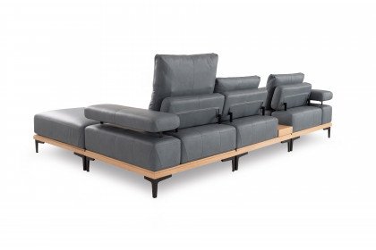 Tilia von ADA Mindful Living - modulares Ecksofa rechts blue-grey