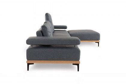 Tilia von ADA Mindful Living - modulares Ecksofa rechts blue-grey