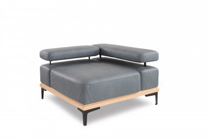 Tilia von ADA Mindful Living - modulares Ecksofa rechts blue-grey