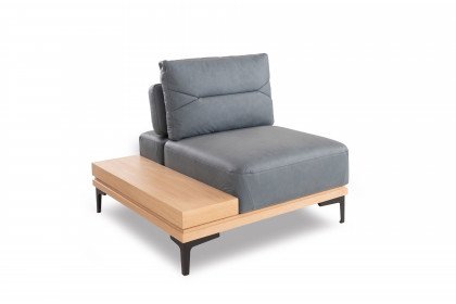 Tilia von ADA Mindful Living - modulares Ecksofa rechts blue-grey