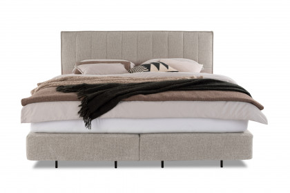 Nirina von ADA Mindful Living - Boxspringbett 180 silk-grey