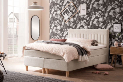 Rom-Dream von Badenia - Boxspringbett beige