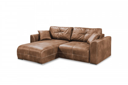 Dolan-LE22 von ED-Lifestyle - Ecksofa links light brown