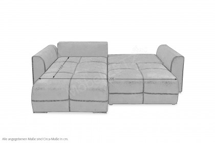 Dolan-LE22 von ED-Lifestyle - Ecksofa links light brown