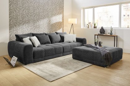 Moldau von Job - XXL-Sofa grau