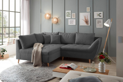 Split-LE24 von ED-Lifestyle - Ecksofa links anthrazit