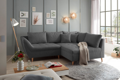 Split-LE24 von ED-Lifestyle - Ecksofa rechts anthrazit