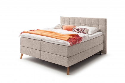 Rio-Dream von Meise Möbel - Boxspringbett 180 x 200 cm beige