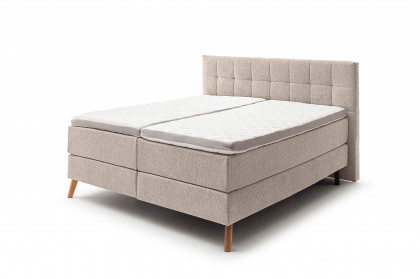 Rio-Dream von Meise Möbel - Boxspringbett 180 x 200 cm beige