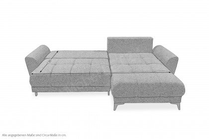 Bern-LE24 von ED-Lifestyle - Ecksofa Variante rechts mint