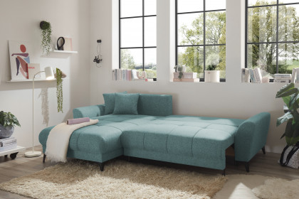 Bern-LE24 von ED-Lifestyle - Ecksofa Variante links mint