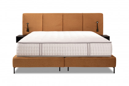 Micama von ADA Premium - Boxspringbett 180 brown-beige