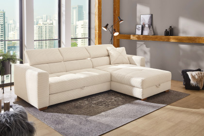 San Remo von Job - Ecksofa Ausführung rechts beige