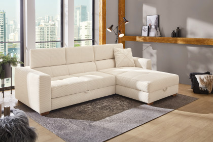 San Remo von Job - Ecksofa Ausführung rechts beige