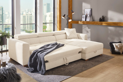 San Remo von Job - Ecksofa Ausführung rechts beige