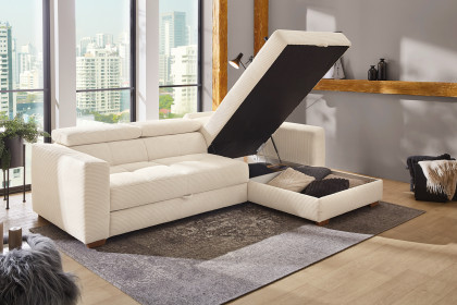 San Remo von Job - Ecksofa Ausführung rechts beige