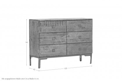 Kumasi von GUTMANN - Sideboard 68245 aus Mangoholz