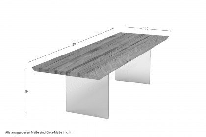 Concept 4 You von BODAHL MØBLER - Essgruppe mit Massivholztisch