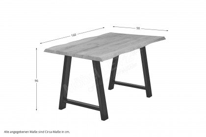 Compact Dining von BODAHL MØBLER - Tresentisch vintage grey