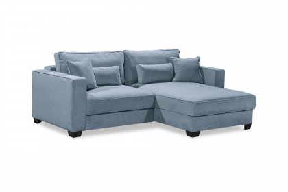 Melvin von ED-Lifestyle - Ecksofa Variante rechts denim