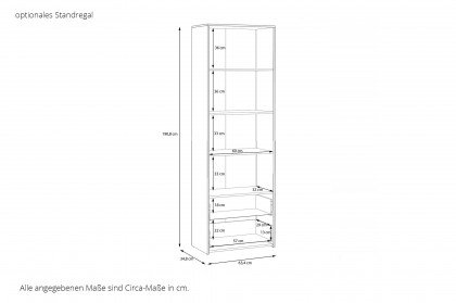 Culgoa von Forte - Jugendzimmer-Set mit Kombischrank & Stauraumbett