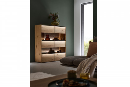 Anea von Hartmann - Highboard 7131 Kerneiche natur