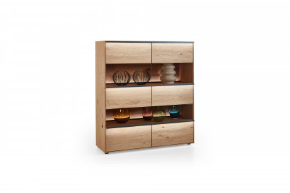 Anea von Hartmann - Highboard 7131 Kerneiche natur