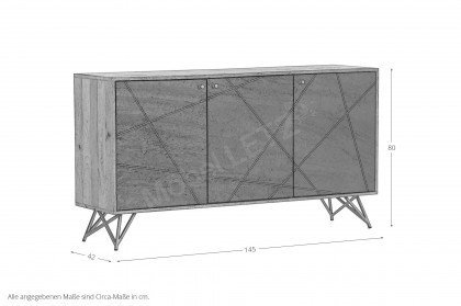 Lennon von GUTMANN - Sideboard 66922 aus Mangoholz