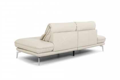 HU-HP21001 von Hukla - Ledersofa ecru