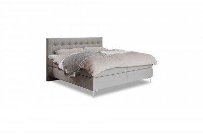 Alarik von Skandinavische Möbel - Boxspringbett beige