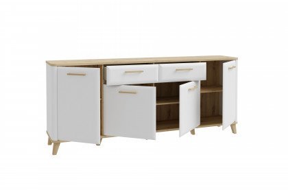 Wardiol von Forte - Sideboard Artisan Oak/ white