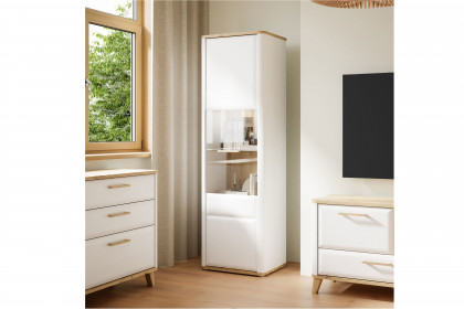 Wardiol von Forte - Vitrine Artisan Oak/ white