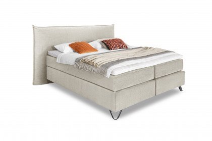 Vanadis von Skandinavische Möbel - Boxspringbett KT Fenson 1 beige