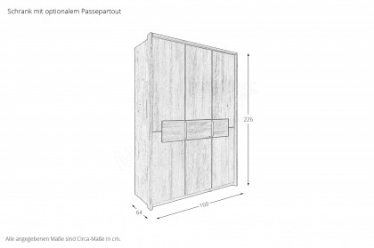 Castellos von Schösswender - Holzschrank Wildeiche massiv