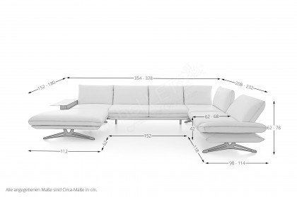 KOINOR Elements - Wohnlandschaft rechts salt