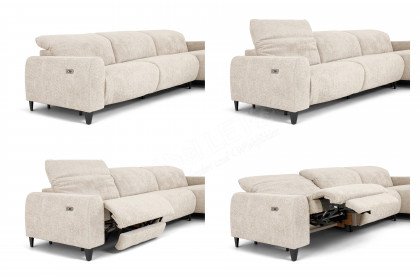 Viborg von Grant Factory - Ecksofa rechts beige