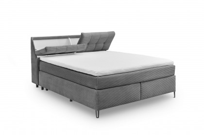 Fairfield von set one by Musterring - Boxspringbett 180 KT3 ash