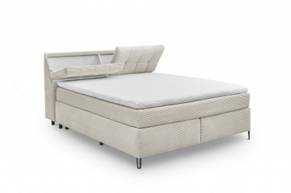 Fairfield von set one by Musterring - Boxspringbett 180 KT3 cream