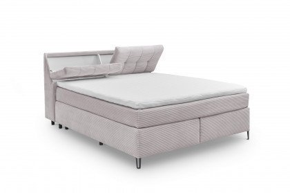 Fairfield von set one by Musterring - Boxspringbett 180 KT3 flamingo