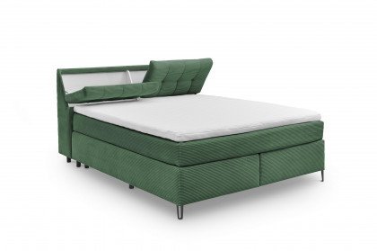 Fairfield von set one by Musterring - Boxspringbett 180 KT3 winter-moss