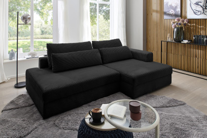 Splash von AZ Iwaniccy - Polstercouch rechts schwarz