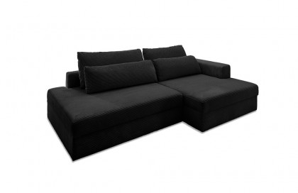 Splash von AZ Iwaniccy - Polstercouch rechts schwarz