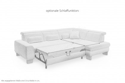 SO 3400 von set one by Musterring - Ecksofa Variante rechts grey