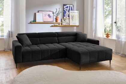 Simple von AZ Iwaniccy - Polstercouch rechts schwarz