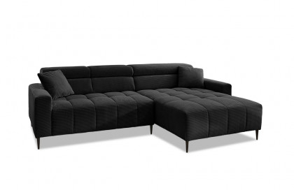 Simple von AZ Iwaniccy - Polstercouch rechts schwarz