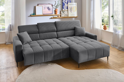 Simple von AZ Iwaniccy - Ecksofa rechts grau