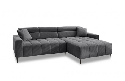 Simple von AZ Iwaniccy - Ecksofa rechts grau